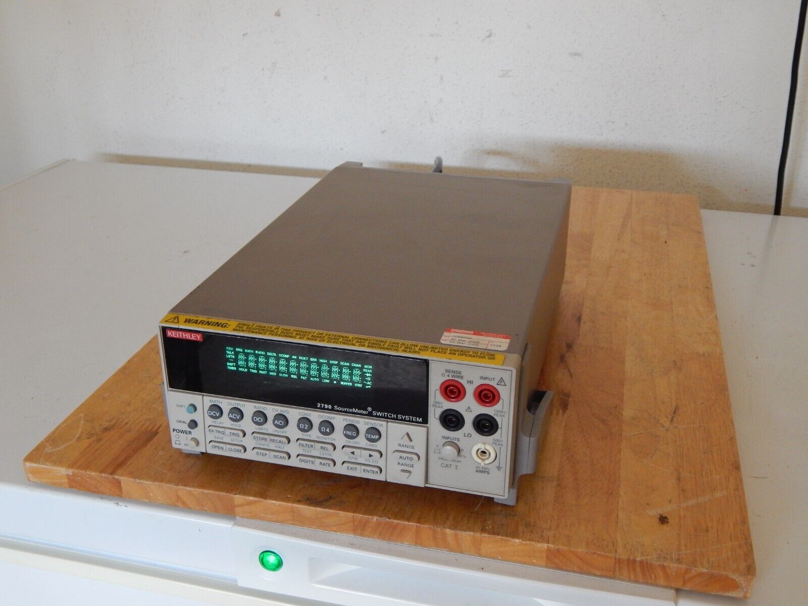 KEITHLEY 2790 SOURCEMETER, Up to 30 DAY WARRANTY, 11 in stock KEITHLEY 2790 SOURCEMETER, Up to 30 DAY WARRANTY, 11 in stock